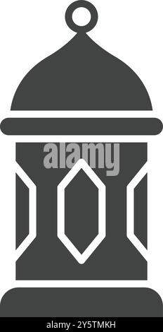 Lantern icon vector image. Suitable for mobile application web application and print media. Stock Vector