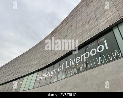 Liverpool, UK. 22nd Sep, 2024. View of the Museum of Liverpool in the English city. Credit: Julia Kilian/dpa/Alamy Live News Stock Photo