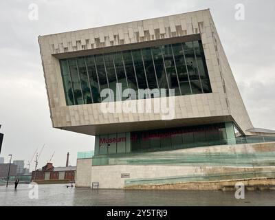 Liverpool, UK. 22nd Sep, 2024. View of the Museum of Liverpool in the English city. Credit: Julia Kilian/dpa/Alamy Live News Stock Photo