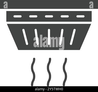 Smoke Detector icon vector image. Suitable for mobile application web application and print media. Stock Vector