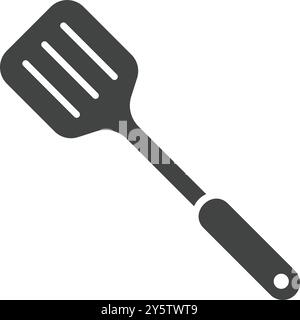 Spatula icon vector image. Suitable for mobile application web application and print media. Stock Vector