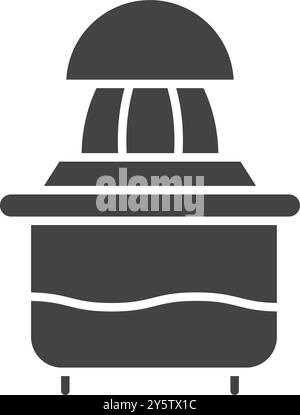 Squeezer icon vector image. Suitable for mobile application web application and print media. Stock Vector