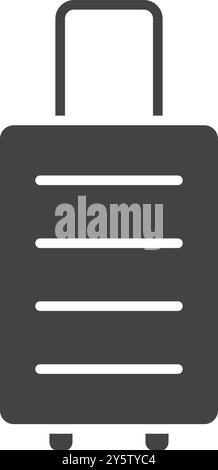 Suitcase icon vector image. Suitable for mobile application web ...