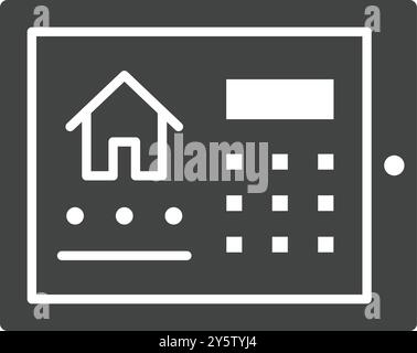 Tablet Controller icon vector image. Suitable for mobile application web application and print media. Stock Vector