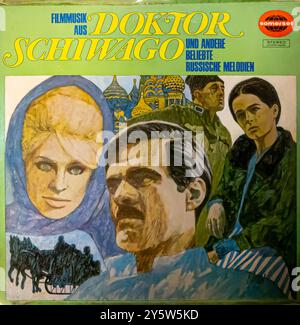 Cinema Stage Orchestra Hollywood* – Filmmusik Aus Doktor Schiwago Und Anderen Beliebte Russische Melodien - 1966 - Germany - Doctor Zhivago Stock Photo