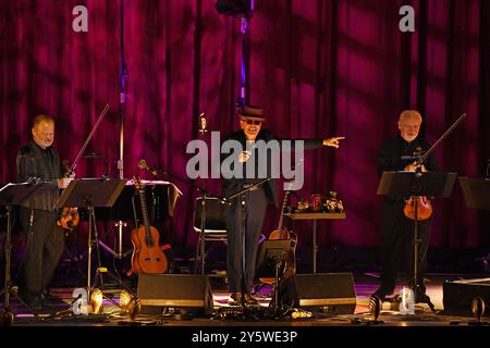 UK. 22nd Sep, 2024. LONDON, ENGLAND - SEPTEMBER 22: Elvis Costello performing at The Palladium on September 22, 2024 in London, England.CAP/MAR © MAR/Capital Pictures Credit: Capital Pictures/Alamy Live News Stock Photo