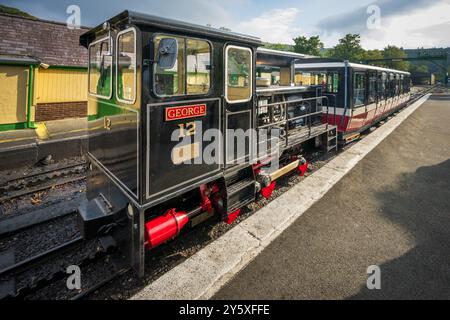 Ruston diesel locomotive named George at the sumit station on the ...
