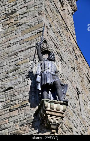 Around Scotland - The National Wallace Monument, Sterling Stock Photo