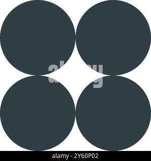 Modern geometric shape. Minimalist abstract figure, brutalist 3D basic shape and line, minimal modern simple forms. Vector icon. Bauhaus and y2k poste Stock Vector