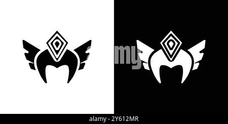 valkyrie icon vector logo set collection or bundle pack group Stock Vector