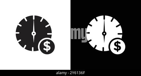 Annuity due icon vector logo set collection or bundle pack group Stock Vector