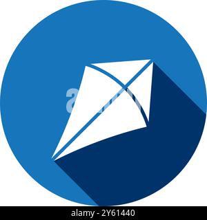 kite vector icon illustration symbol design Stock Vector