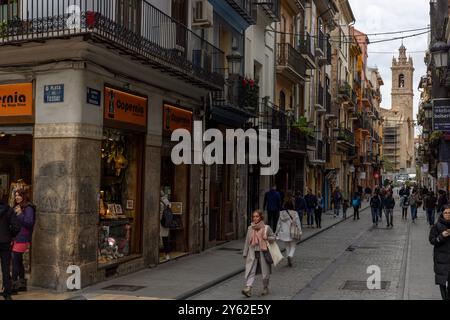 Street and travel photography from Valencia, Spain. Stock Photo