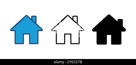 House icon vector. Home icon vector Stock Vector