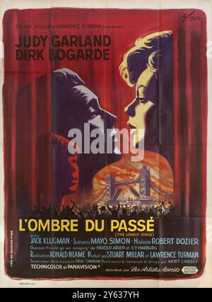 Movie poster 'I Could Go On Singing' by Ronald Neame. Museum: PRIVATE COLLECTION. Author: Boris Grinsson. Stock Photo