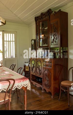 Hacienda El Rosario, amazing rural houses in the Colombian Coffee Region, Manizales, Colombia - stock photo Stock Photo