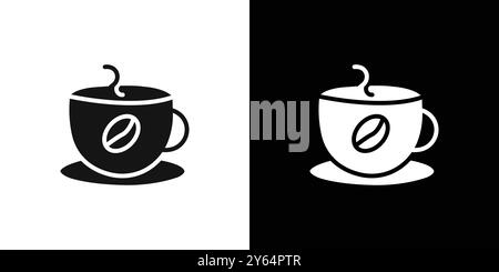 coffeine free icon linear vector graphics sign or symbol set for web app ui Stock Vector