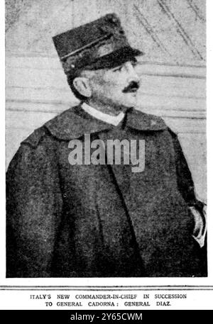 General Armando Diaz Armando Diaz, 1st Duca della Vittoria (December 5, 1861 – February 28, 1928) was an Italian general and a Marshal of Italy. Stock Photo