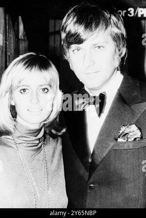 American singer Jack Jones with British actress , Susan George . Stock Photo