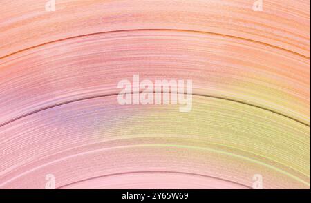 Soft, sweeping brushstrokes in pastel hues create a serene abstract background. Ideal for designs needing a touch of subtle texture and peaceful color Stock Photo