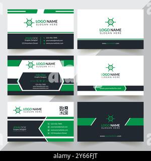 Modern Business Card Design Stock Vector