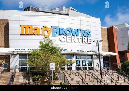 Mary Brown's Centre on New Gower Street in downtown St. John's, Newfoundland & Labrador, Canada Stock Photo