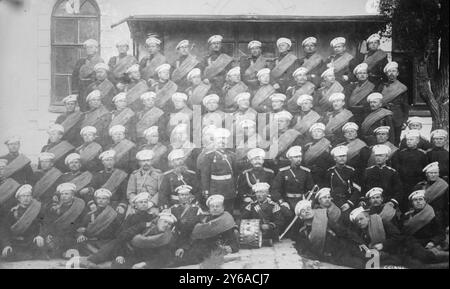 225th Battalion - Russian Army, between ca. 1910 and ca. 1915, Glass negatives, 1 negative: glass; 5 x 7 in. or smaller. Stock Photo