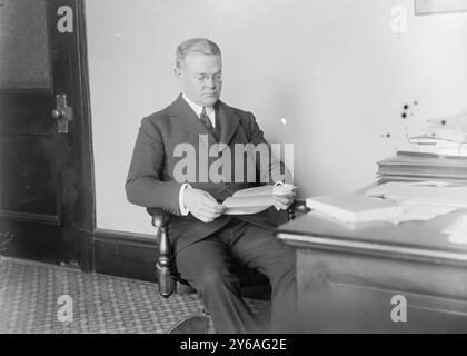 H. Snowden Marshall, Photograph shows Hudson Snowden Marshall (1870-1931), US District Attorney for New York's Southern District, from 1913-1917., between ca. 1910 and ca. 1915, Glass negatives, 1 negative: glass; 5 x 7 in. or smaller. Stock Photo