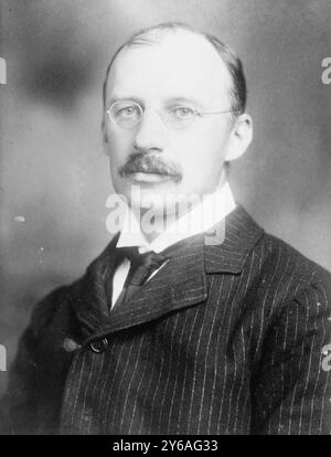 Sir Cecil Spring-Rice, Photo shows English diplomat Sir Cecil Arthur Spring-Rice (1859-1918), who was the British Ambassador to the United States from 1913 to 1918., between ca. 1910 and ca. 1915, Glass negatives, 1 negative: glass; 5 x 7 in. or smaller. Stock Photo