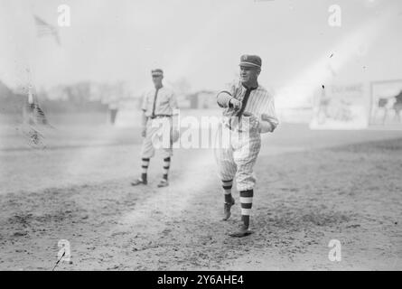 James C. 'Red' Smith, Brooklyn NL (baseball), 1913, Glass negatives, 1 negative: glass; 5 x 7 in. or smaller. Stock Photo