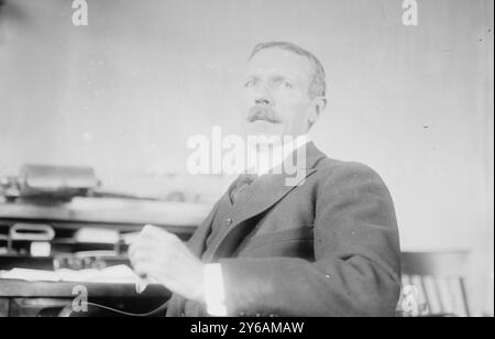 J. Nott, Photo shows Charles Cooper Nott, Jr. (1869-1957) an Assistant District Attorney and a Judge of the New York General Sessions Court from 1913 to 1939., between ca. 1910 and ca. 1915, Glass negatives, 1 negative: glass; 5 x 7 in. or smaller. Stock Photo