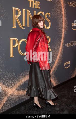 Markella Kavenagh, actress of film "The Lord of the Rings: The Rings of