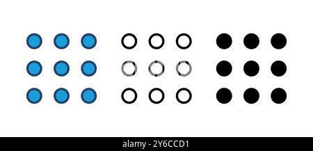 Menu Icon vector. web menu icon. hamburger menu symbol Stock Vector
