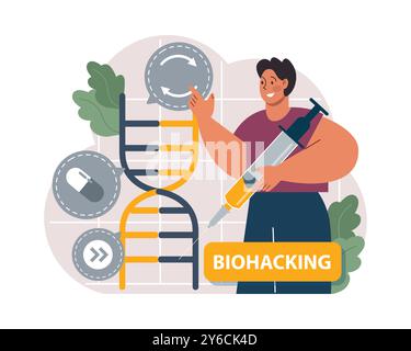 Biohacking. Health' engineering and improving with modern monitoring ...