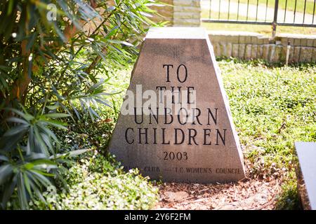 At the Basilica of the Immaculate Conception in Jacksonville Florida, USA, while on a weekend trip! Stock Photo