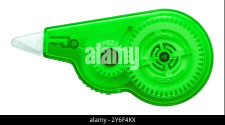 Office proofreader for text on white background. Corrector isolate for printing Stock Photo