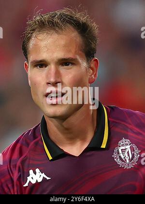 Juanmi Latasa of Real Valladolid Stock Photo Alamy