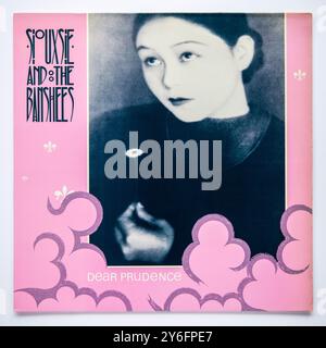 Picture cover of the 12 inch single version of Dear Prudence by Siouxsie and the Banshees, which was released in 1983 Stock Photo