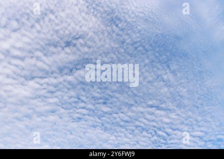 High altitude cirrocumulus clouds, Finland Stock Photo