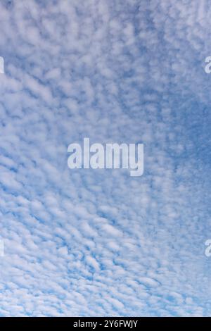 High altitude cirrocumulus clouds, Finland Stock Photo