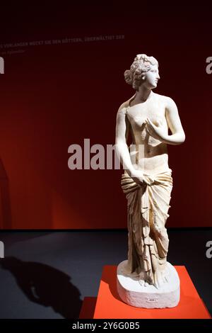 Berlin, Germany, July 24 2009, This marble sculpture of Aphrodite from the 2nd century B.C Stock Photo