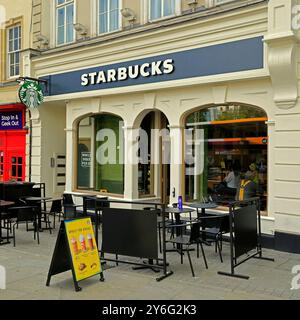 Starbucks coffee shop, Bristol city centre, West of England, UK. 2024 Stock Photo