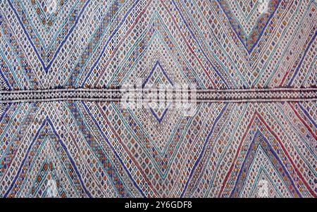 Abstract oriental moroccan carpet background Stock Photo
