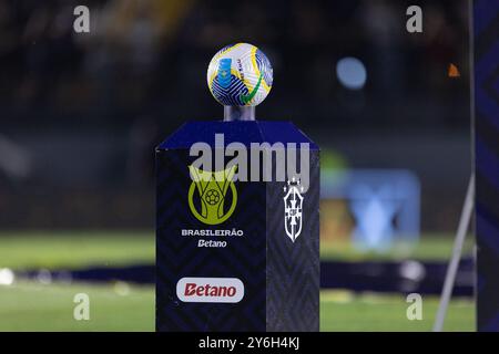 Braganca Paulista, Brazil. 25th Sep, 2024. SP - BRAGANCA PAULISTA - 09/25/2024 - BRAZILIAN A 2024, BRAGANTINO x INTERNACIONAL - The game ball seen before the match between Bragantino and Internacional at the Nabi Abi Chedid stadium for the Brazilian A 2024 championship. Photo: Diogo Reis/AGIF Credit: AGIF/Alamy Live News Stock Photo