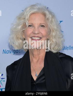 September 25, 2024, Los Angeles, California, USA: Nancy Allen attends WeSPARK Cancer Support Center's ''May Contain Nuts! A Night of Comedy' (Credit Image: © Billy Bennight/ZUMA Press Wire) EDITORIAL USAGE ONLY! Not for Commercial USAGE! Stock Photo