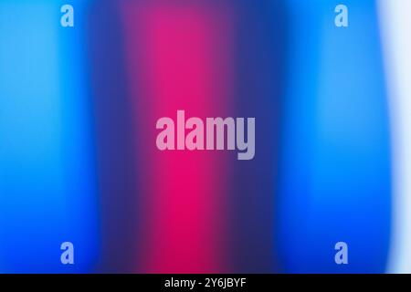 Soft out of focus colours, red and blue Stock Photo