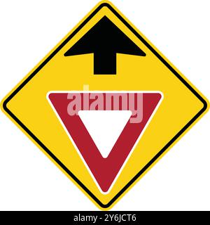 Yield To Ramp Sign Ramp meter ahead. Advance Traffic Control Signs: Stop, Yield, Traffic ...