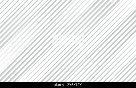 Abstract background with grey diagonal lines Stock Vector