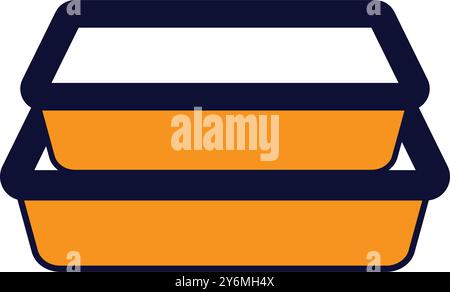 tray, kitchen try, baking, baking tray icon Stock Vector