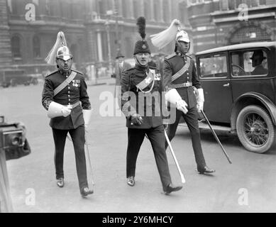Keith Rous Levee at saint James’s palace Right to left :- father and sons viscount ...